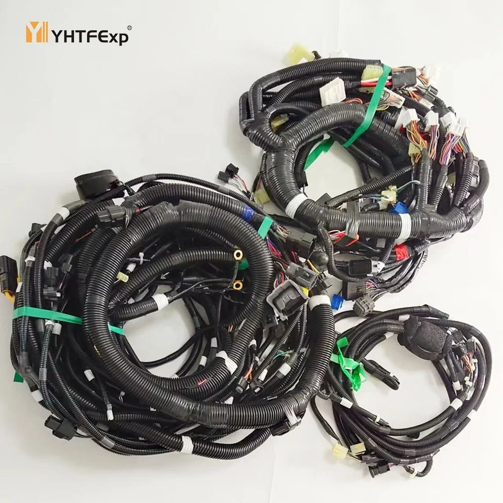 

LQ14E01047P1 LC13E01562P5 YN13E02018P1 Широко используемые запчасти для двигателей экскаваторов, полный комплект проводки SK200-10 200-10