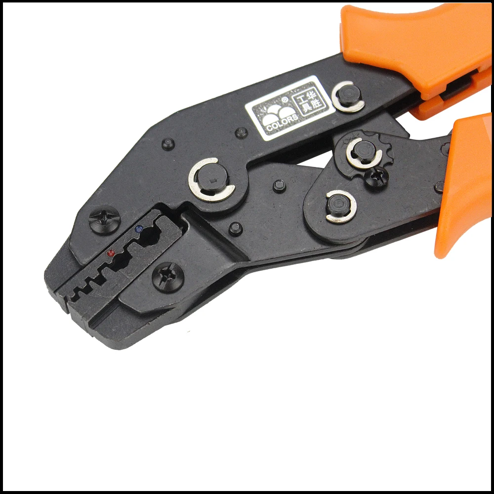 tool ratchet Mini european style crimping pliers SN-02WF2C Insulated and non-insulated ferrules and insulated terminals