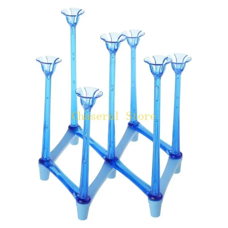 E7CE Portable Drying Rack Tree Storage Nipple Shelf Baby Pacifier Feeding Cup Holder