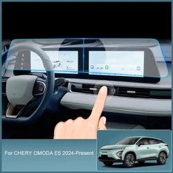 12.3inch For CHERY OMODA E5 2024 2025 Car GPS Navigation Screen Protect Tempered Film Dashboard Display Sticker Auto Accessory