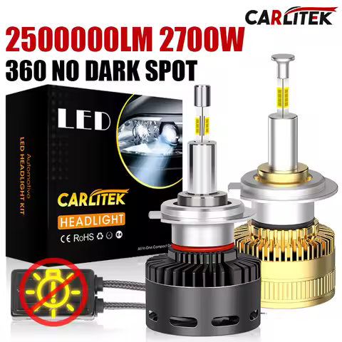 H7 LED CANBUS 360 for Projector Lenses 2700W H11 H1 H4 LED H8 Headlight Bulbs HB3 9005 HB4 9006 Hir2 9012 LED Fog Lights 6000K