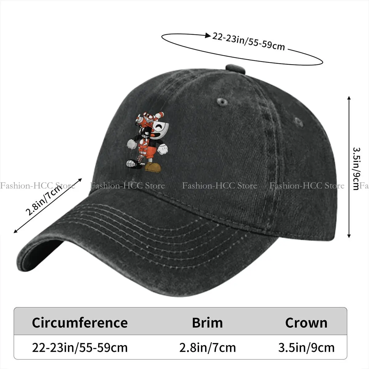 Pure Color Dad Hats Two Faces Women's Hat Sun Visor Baseball Caps Cuphead Peaked Cap