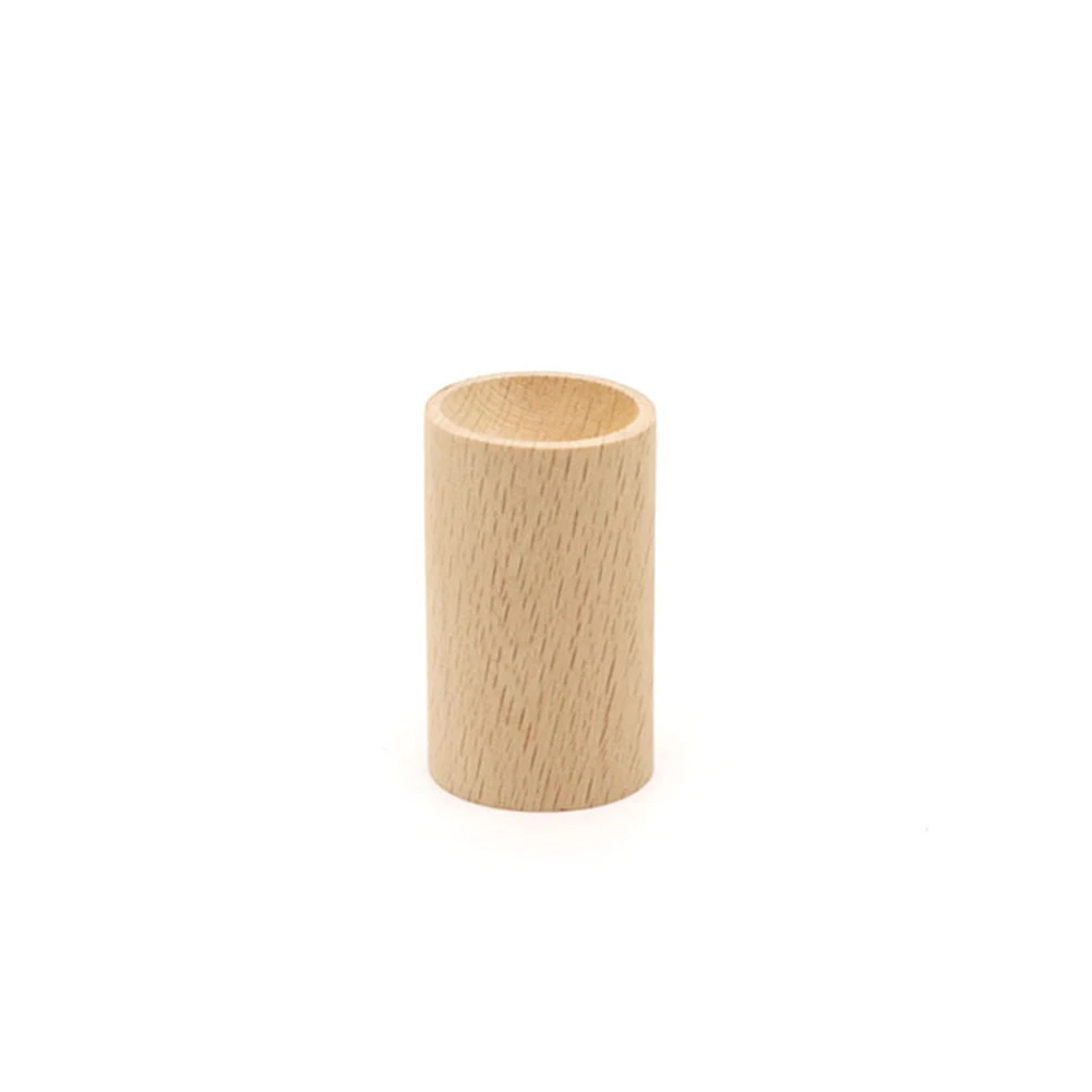 Essential Oil Cylinder Diffuser Wood Wooden Diffuser Bottle Indoor Aromatherapy Essential Oil Cylinder Retainer Wooden