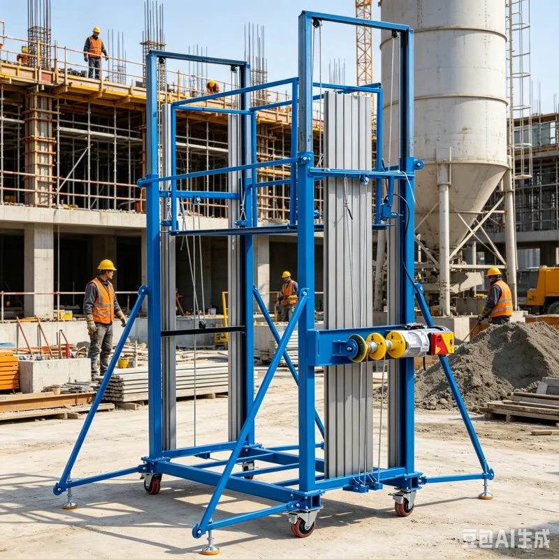 Foldable Electric Scaffolding For Drywall Installation Remote Control Lifting Platform Construction Scaffold Factory Shop