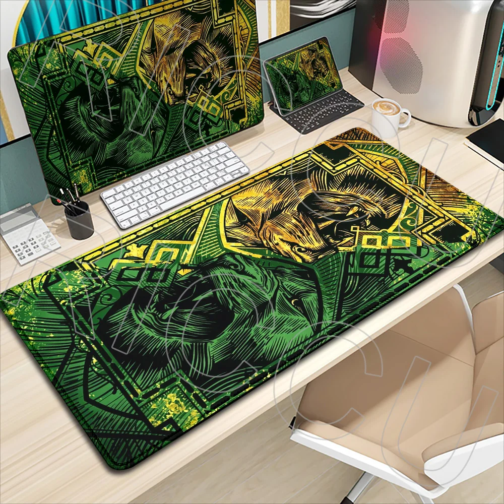 HD XXL Metal Lion Gaming Esports Mouse pad Notebook Non-Slip Durable Desk Mat Gaming mats pc accessories mousepad Office carpet