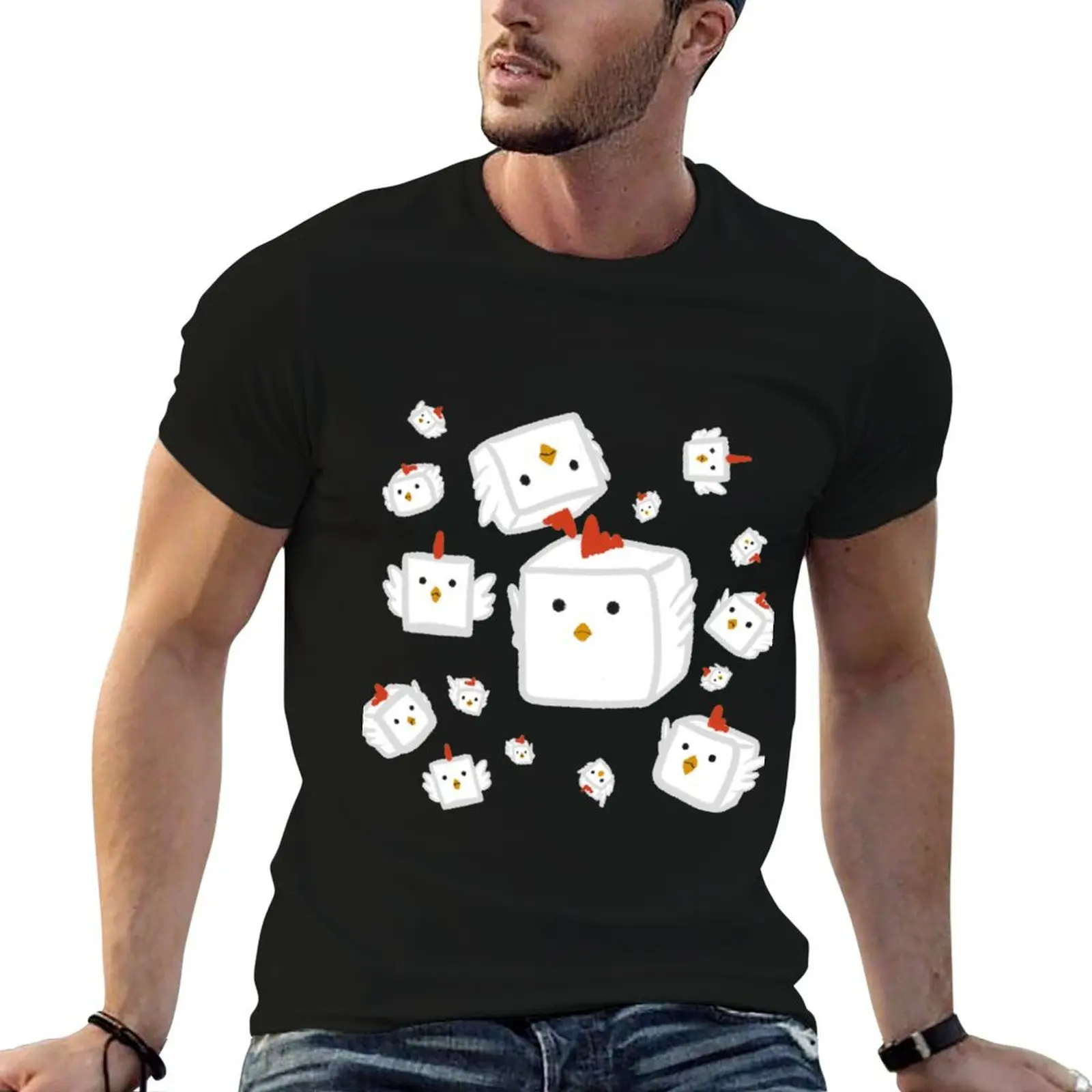 Chicks! T-Shirt Graphic Print Short Sleeve T-Shirt