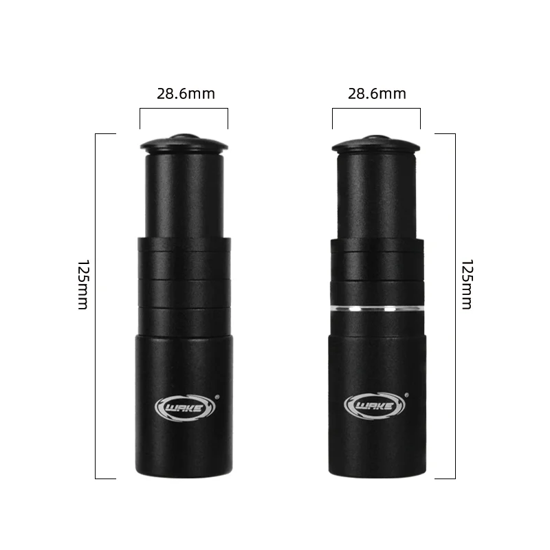 ويك دراجة شوكة الجذعية صعود 125 مللي متر دراجة الجذعية الارتفاع موسع الطريق دراجة هوائية جبلية المقود رفع محول الدراجات