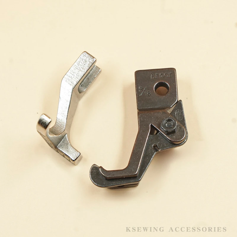 1 SET Walking Feet Edge Guide Foot Compensating Presser Foot Consew Highlead Durkopp Pfaff 601-3 Leather Sewing Machine Parts