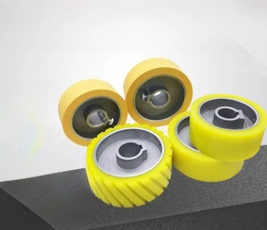 

2PCS 140/120X35X50mm PU Wheel Polyurethane Wheel Four Sides Moulder Planner Parts