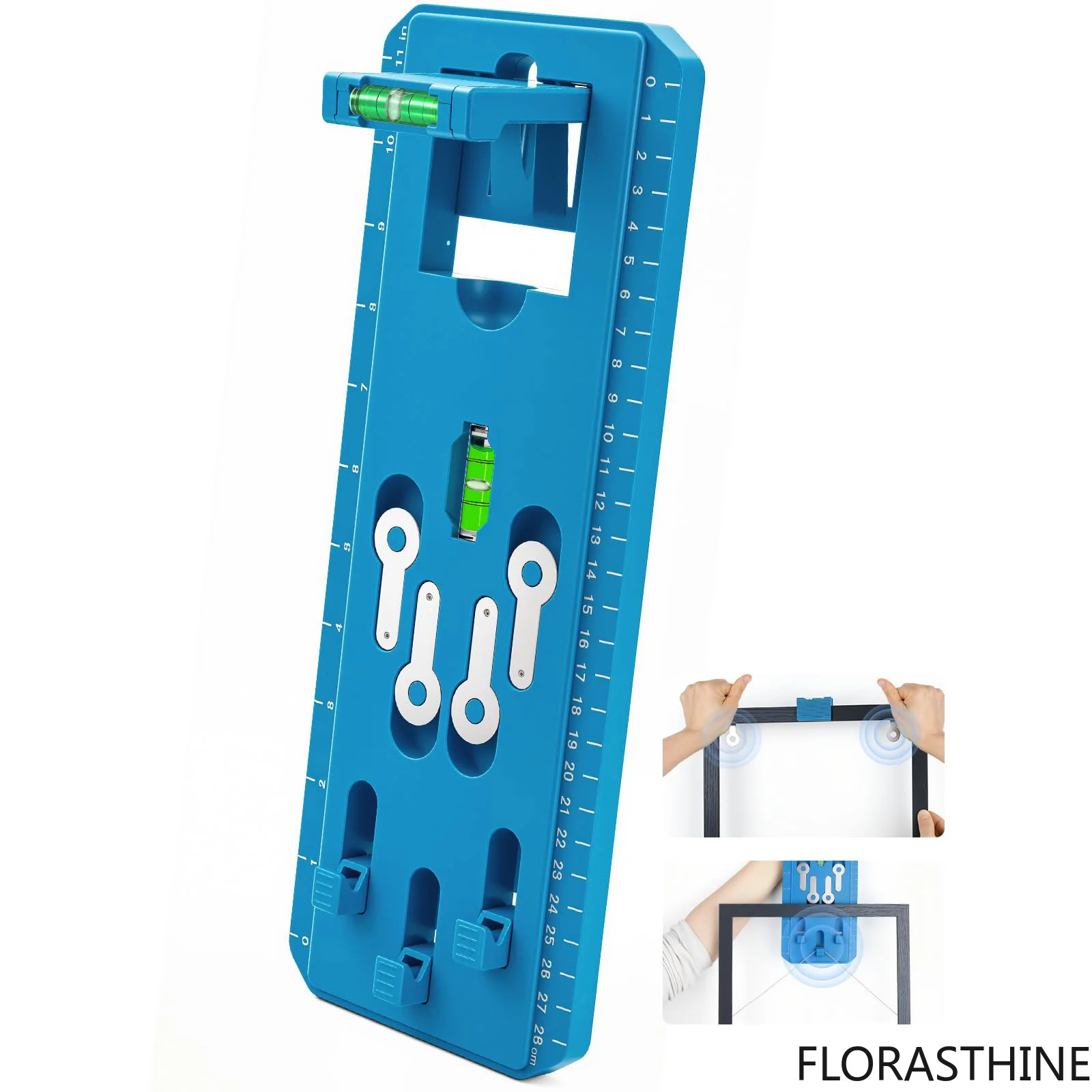 Picture Hanging Kit, Upgraded Picture Hanging Tool with Level, Fast and Precise Positioning Kit, Wall Wall