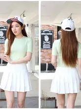 High Waist Pleated Mini Skirt for Women #5