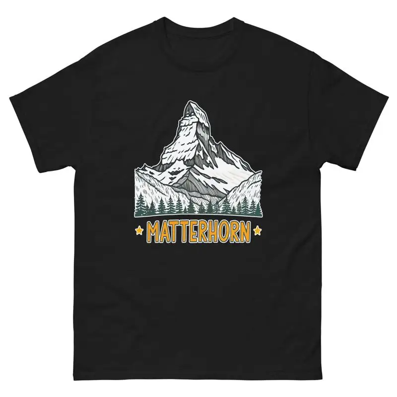 

Футболка для путешествий Matterhorn Attraction Landmark