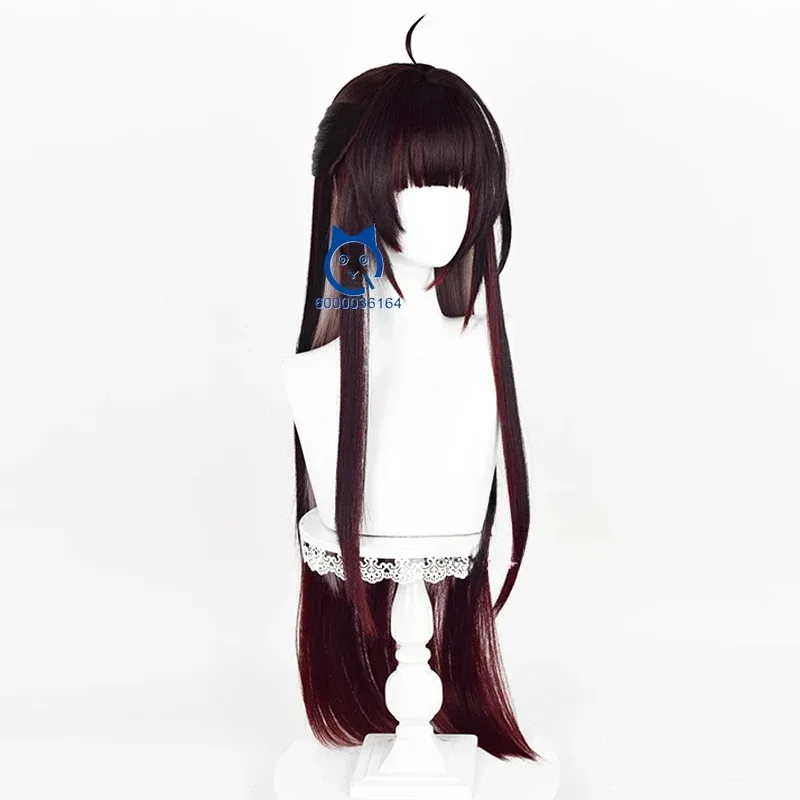 هونكاي ستار السكك الحديدية Lingsha شعر مستعار تأثيري حفلة الهالوين للرجال والنساء أنيمي معرض الدعامة البني التدرج الشعر الطويل sk;m1