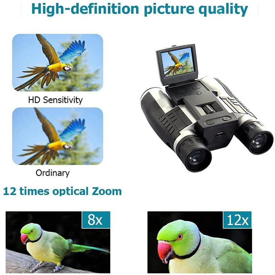 2.5K telescope 40MP digital camera binoculars with 2.0 \