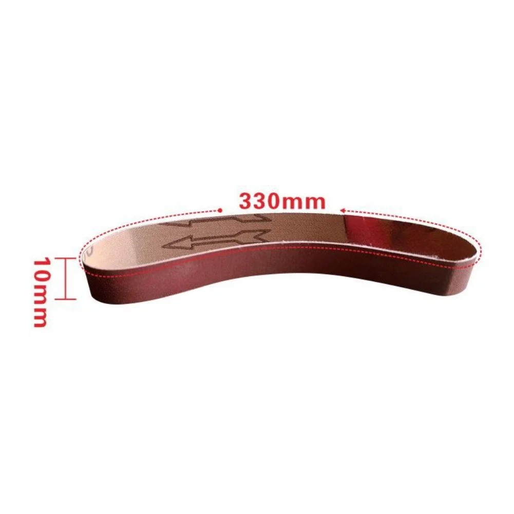 Wood Sanding Sanding Belts For Auto Body Repair Red Industrial Grade Aluminum Oxide Material 60-1000 Grit Range