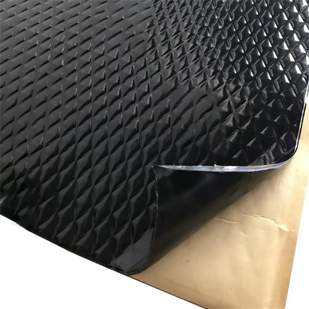 Pure Butyl Rubber Practical Car Supplies Sound Insulation Shockproof Plate Environmentally Friendly Self-adhesive Material