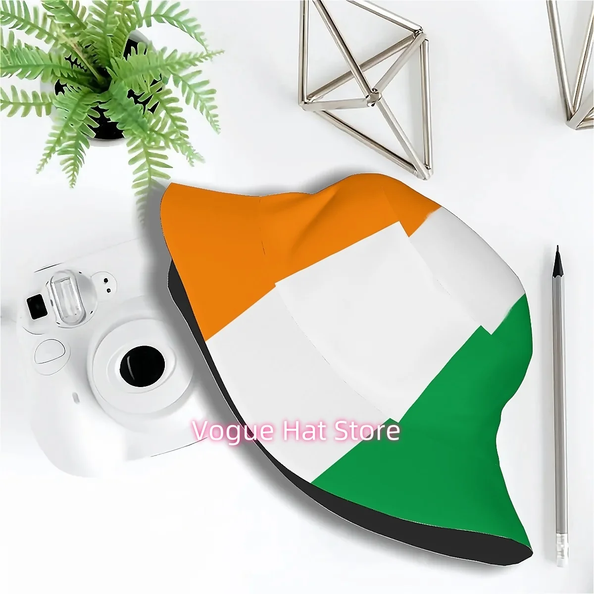 1pc Flag of Ivory Coast, a Participating Country in the 2026   Pattern Bucket Hat, Suitable for Men, Women and Old, High Quality