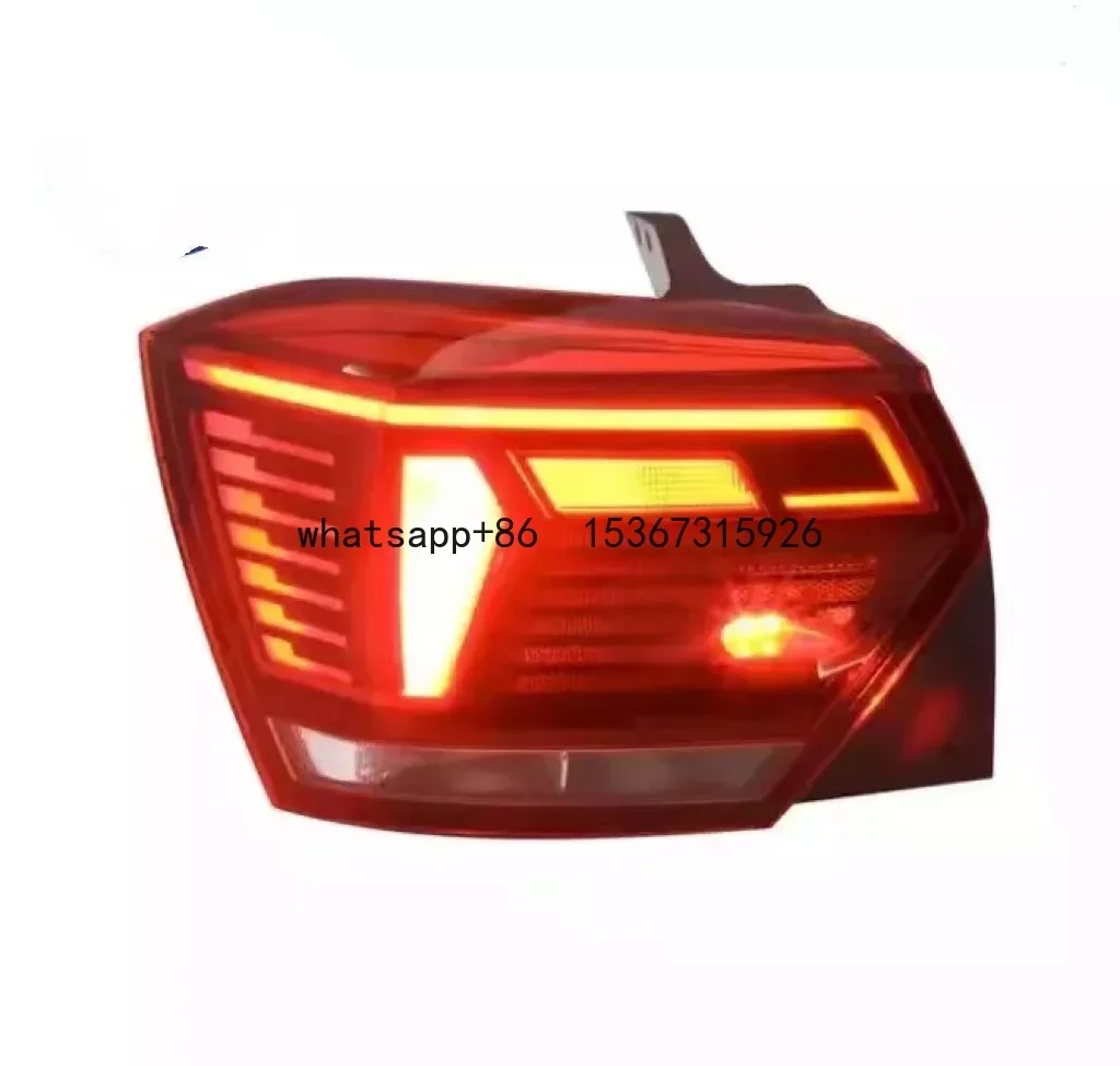 Tail Lights 2019-2022 GTI LED Tail Lamp DRL Dynamic Turn Signal Brake Reverse Tail Light Stop Light for VW Polo