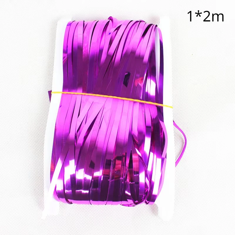 2M المطر الحرير الستار عيد ميلاد الزفاف المشهد تخطيط عطلة حزب حائط الخلفية الديكور مشرق المطر الحرير ستارة الباب