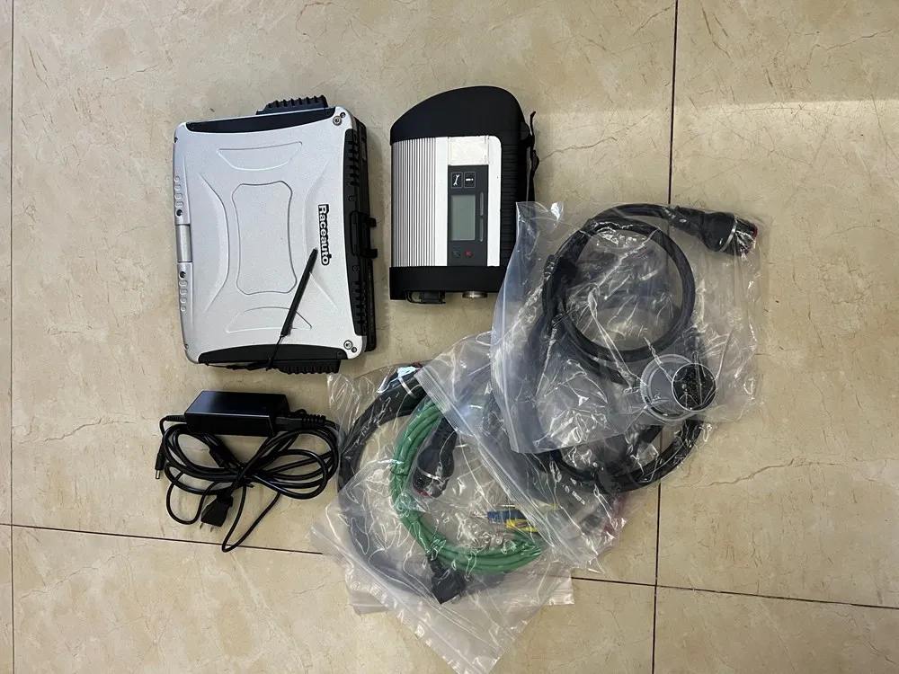 

MB Star SD connect c4 with SSD 2026.03 das dts X vediamo for Mercedes car diagnostic with cf-19 laptop i5 already activated