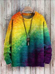 Christmas Knitted Sweater Cat Animal Graffiti Tattoo Retro Vintage 3DPrint Unisex Pullover Harajuku Casual Funny Long Sleeves A9