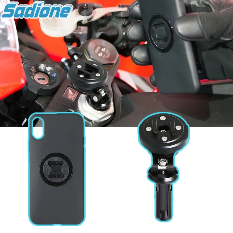 Anti-vibration Connect Module For Iphone XS Case Cell Phone Support Cover Phone Holder Ducati BMW Suzuki Yamaha Motorcycle Stand