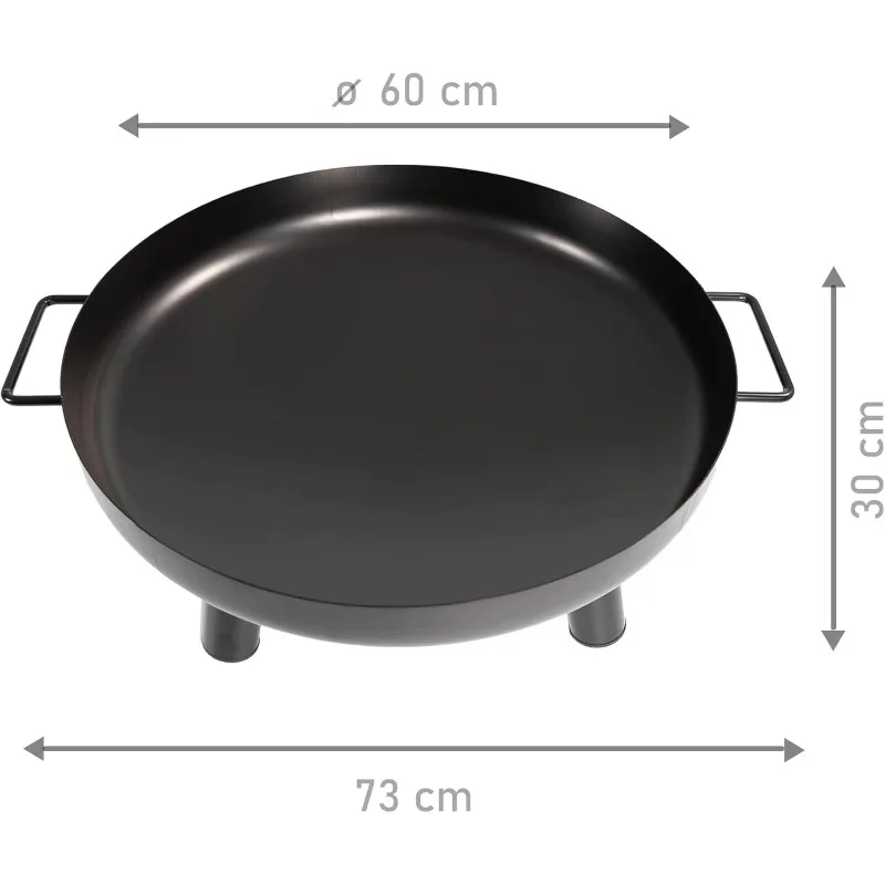 Beautifu brazier for garden patios and balconies, fire buckets and fire mail order packaging