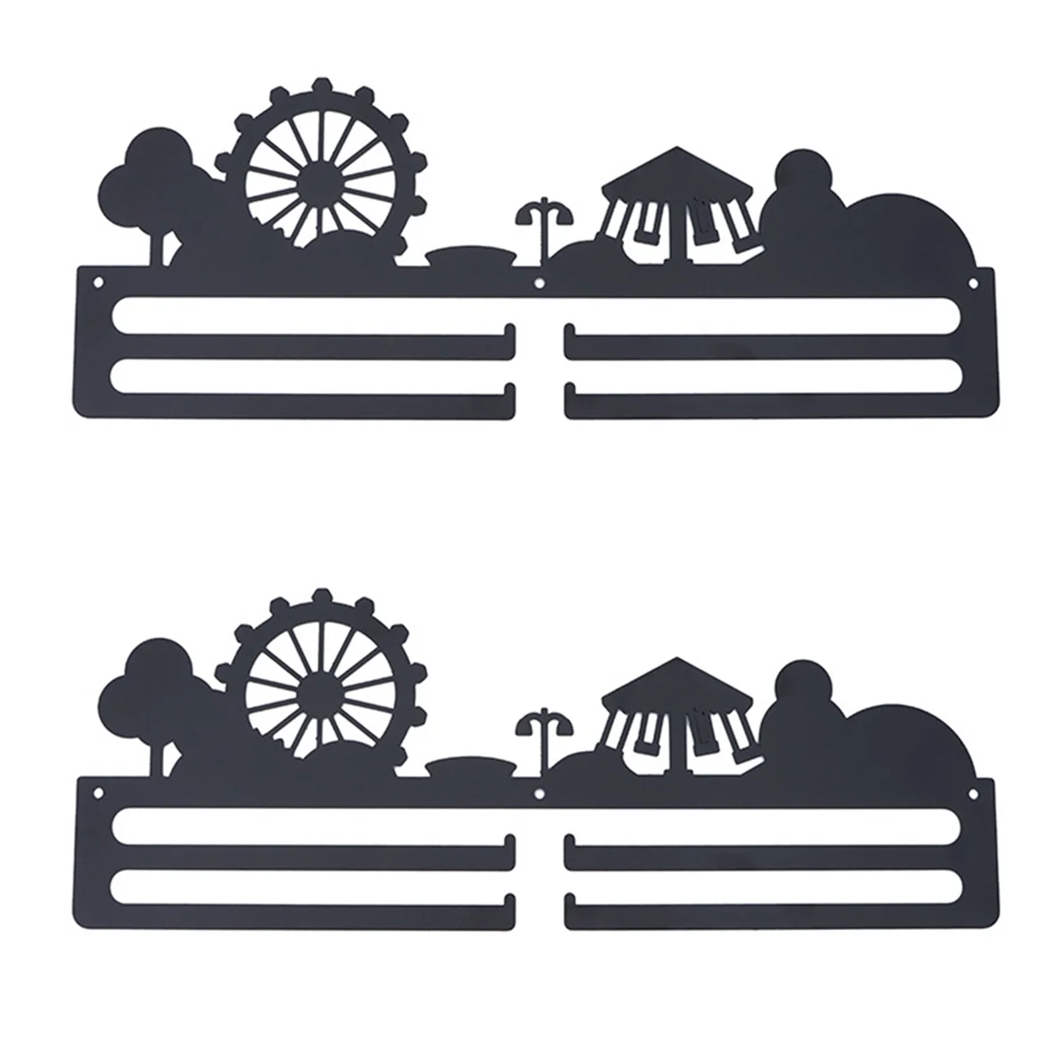 

A96Q - Настенный держатель медалей на колесах, Железная вешалка для медалей, Стенд для демонстрации медалей марафона