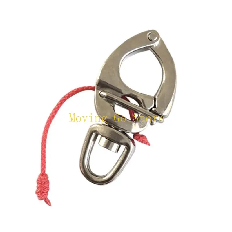 

B5XD 316 Stainless Steel Rigging Sailings Fixed Bail Shackle Fixed Eye Hook