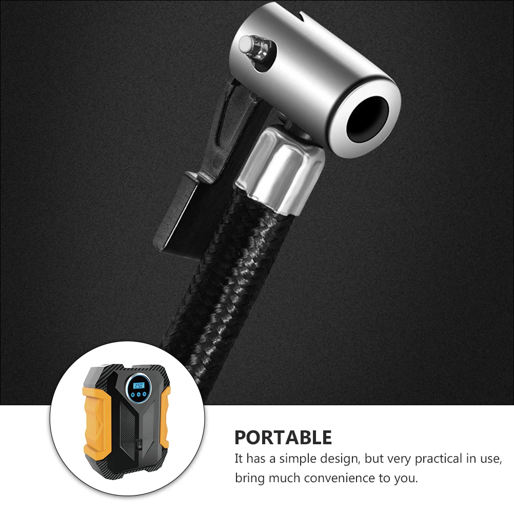 

Portable Electric Tire Inflator Digital Pump Bike Motorcycle Tool For Life Buoy Basketball Air Bed Cushion Vehicle Tire