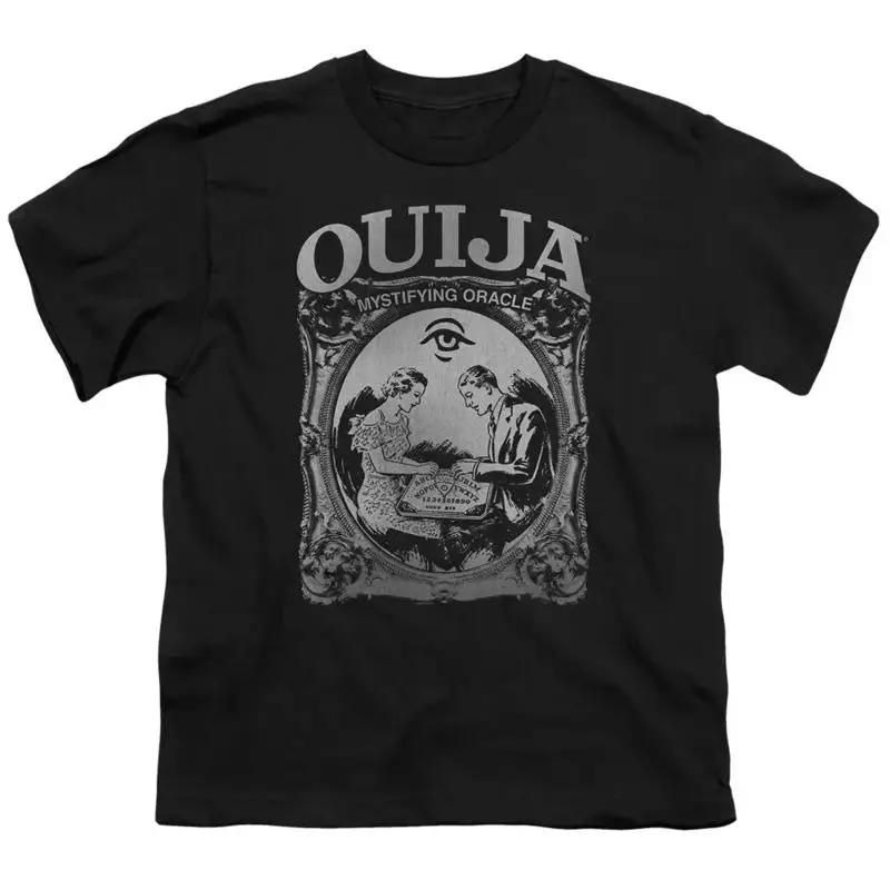 Ouija Kids TShirt Mystifying Oracle Black Tee