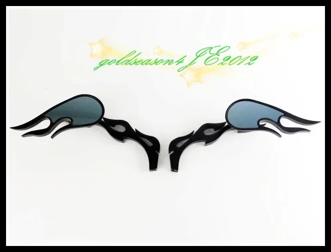 

Black Flame Custom Side Mirrors for Kawasaki Ninja ZX6R Vulcan VN