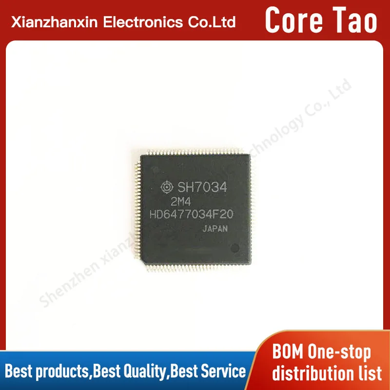 

1PCS/LOT HD6477034F20 HD6477034F20V HD6477034 QFP-112 Microcontroller chip