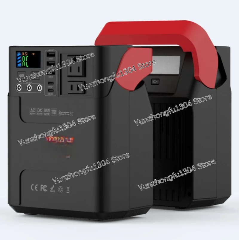 Portable Power Station 220Wh Emergency Backup Lithium Battery 100W AC inverter Outlet Solar Generator