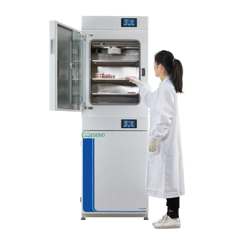 2025 5 polegadas LCD touch operação tela infravermelha IR detecção incubadora de CO2