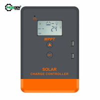 MPPT 30A 20A Solar Charger Controller 12V 24V Auto LCD Display Dual USB Port Solar Panel Regulator Fit for Lithium Battery