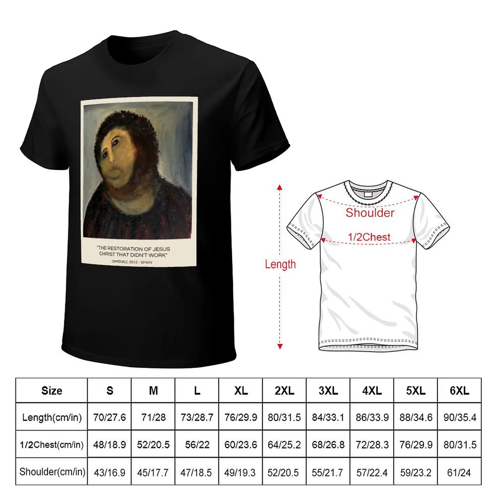 The Restoration of Jesus T-Shirt Fashion Casual Short Sleeve Top