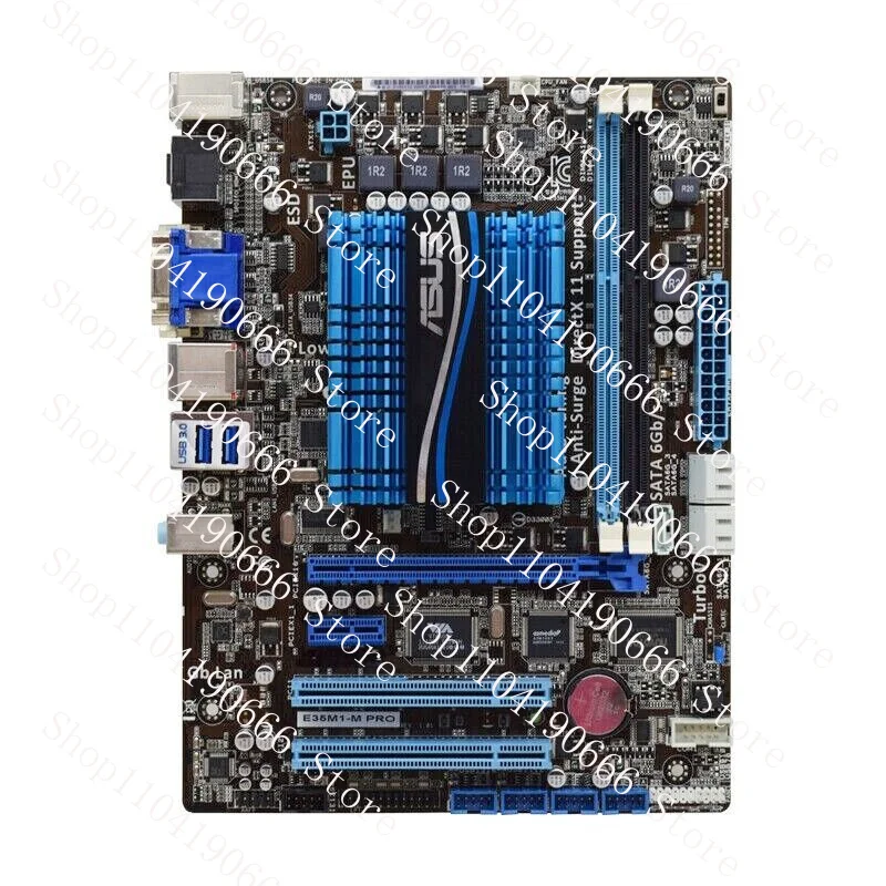 

For ASUS E35M1-M Pro motherboard FCH A50 E-350 DDR3 8G DVI+VGA+HDMI UATX Tested