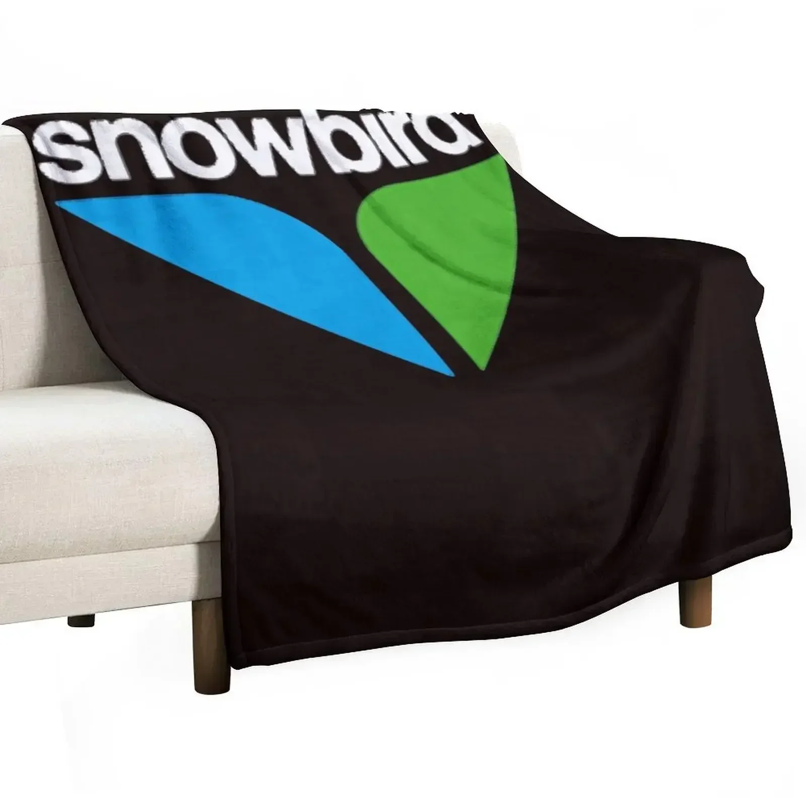 Snowbird Ski Resort Tourism Throw Blanket Softest for sofa Cute Plaid heavy to sleep Thins Hairy Blankets