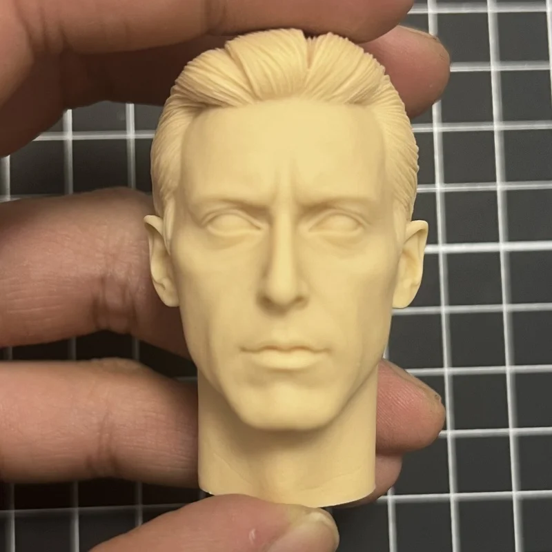

1/6VintagePowerBroker HeadSculpt Unpainted - ArtisanGK Resin Bust with Rose, Handcrafted Traditional Casting Collector Grade Kit