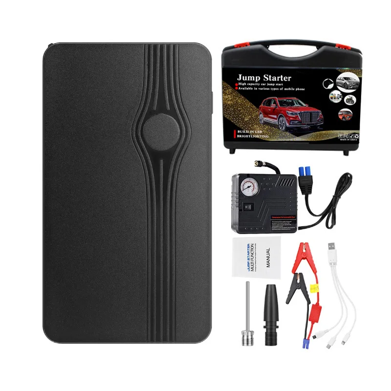 

Jump Starter Automotive Portable Power Bank 20000mAh Battery Booster For 12V Car Lighting Emergency Rescue Auxiliary Accessories