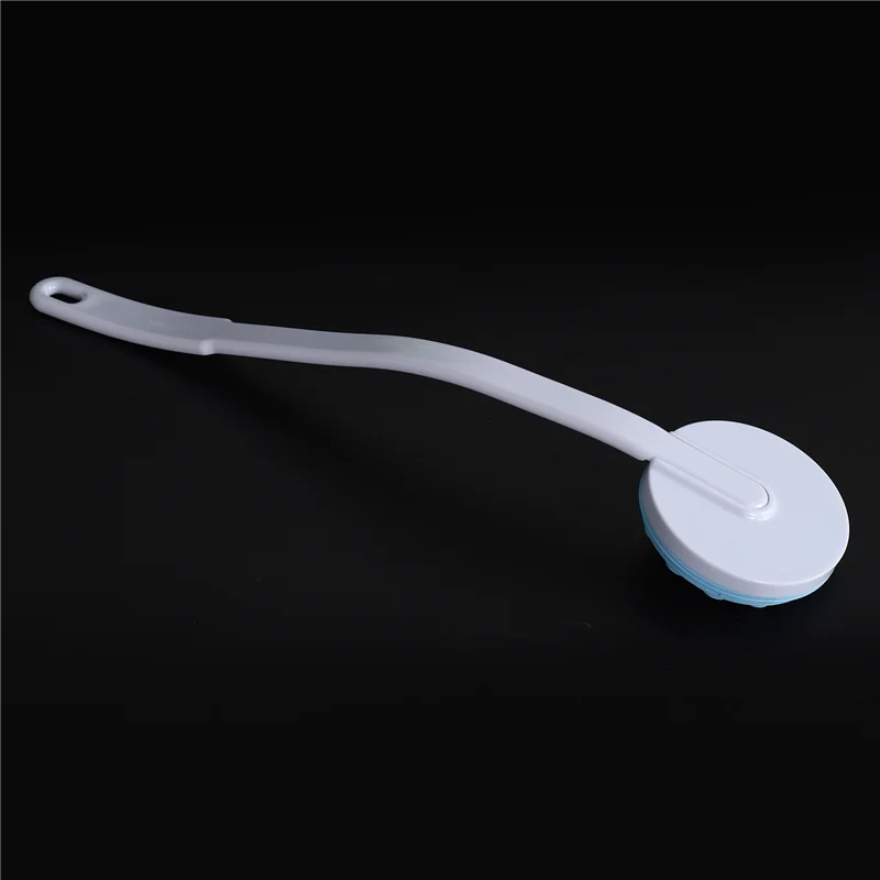 AB33-6X Long Handled Lotion Oil Cream Applicator Head Body Leg Back Bath Brush Scrub Massager Shower Rubbing Brush Bath