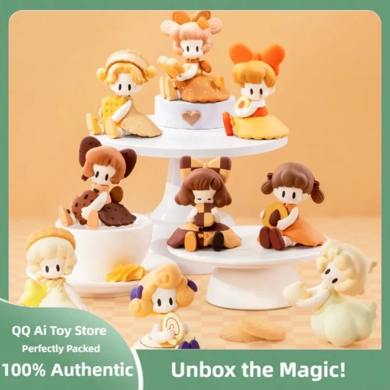 

Hot Original Uki Sweet Girl Series Blind Box Anime Figures Kawaii Doll Collectible Toy Mystery Box Desktop Decoration Birthday