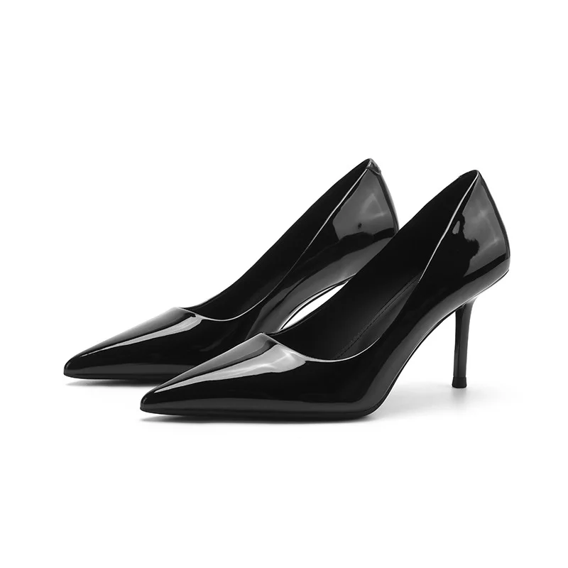 

Блум Шаги, выбор королевы! Удобные и роскошные атласные туфли на высоком каблуке с острым носком, сверкающие стразы.