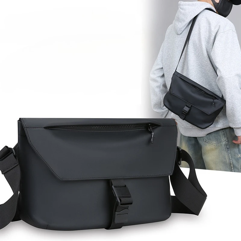 

New Style Fashionable Men's Single-shoulder Bag, Outdoor Casual Crossbody Bag, Large Capacity, Water-resistant Crossbody Bag