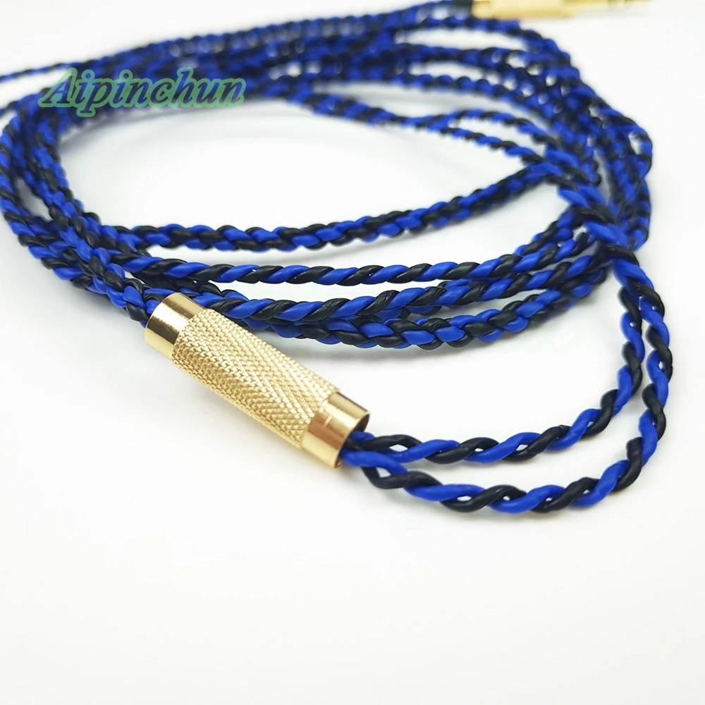 Aipinchun мягкий ТПЭ DIY HIFI OCC кабель для наушников Ремонт Замена для наушников