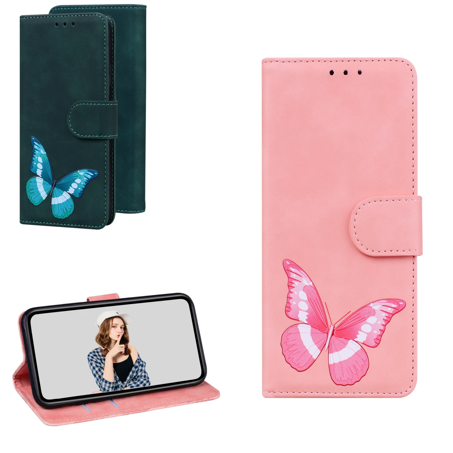 Butterfly Magnetic Flip Case For Xiaomi POCO X3 X3 NFC X3 PRO 10 Ultra 10T Pro 5G 10T 5G Mini Wallet Card Solt Phone Cover Coque