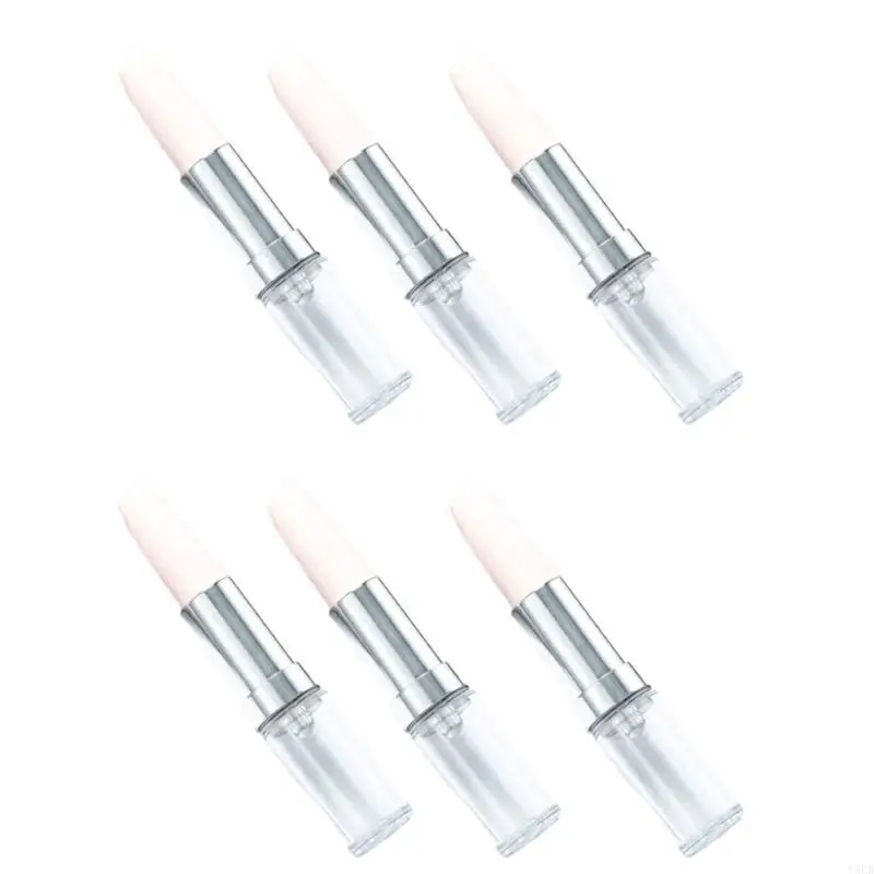 

Y5LB 6 шт. Шариковая ручка в форме губной помады, гладкая для письма, новинка, ручка для письма для свадьбы, Рождества, дня