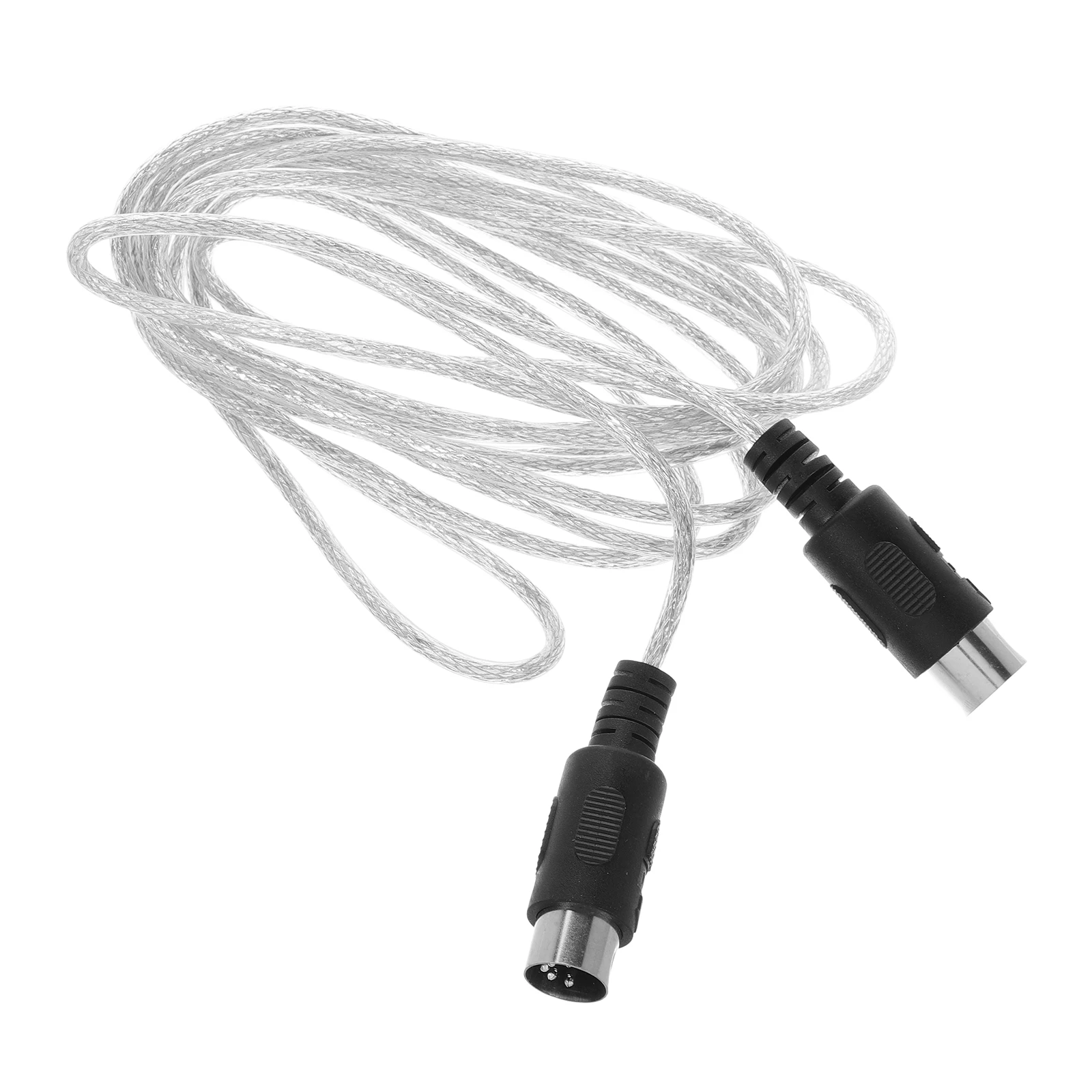 

1pcs MIDI Music Line Audio Extension Cable Double Head 5-pin Male to Male Copper Keyboard Cables Electric Drum Accessory Musical