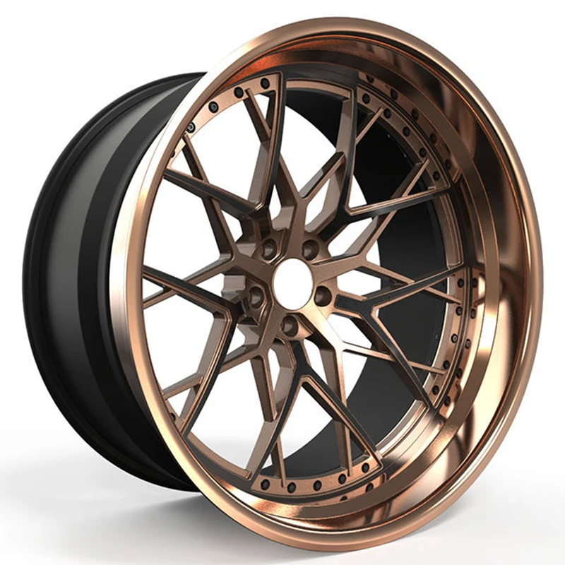 

Customizable 2 Piece Forged 6061-T6 Luxury Car Wheels Rims 17-22 Inch Deep Lip Concave 25mm ET Passenger Racing New Condition